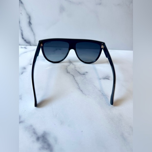 Carrera Black and White Flat Top 60MM Sunglasses, 100% Authentic - Picture 4 of 4